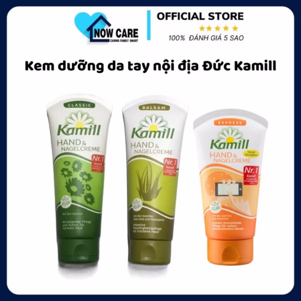 Kem Dưỡng Da Tay Nội Địa Đức Tuýp 100Ml - Kamill