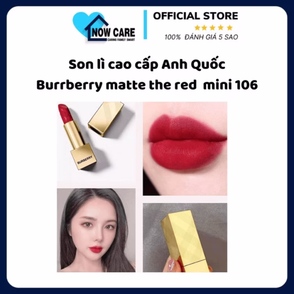 Son Lì Siêu Mịn Mượt Cao Cấp Anh Quốc - Burberry
