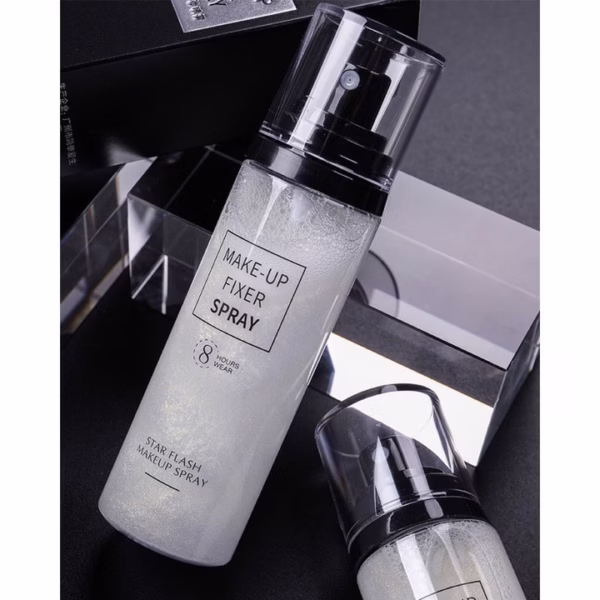 Xịt Khóa Nền Hanumu Make Up Fixed Spray Lâu Trôi Kiểm Soát Dầu Trên Da Ánh Nhũ Lớp Trang Điểm - Gdn