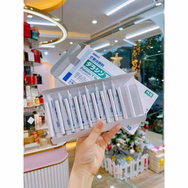Tuýp 10G Kem Giảm Mụn Dalacin Sato Nhật Bản Chính Hãng - Gdn