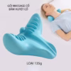Gối Massage Bấm Huyệt, Nắn Chỉnh Cổ Vai Gáy Bằng Nhựa Mềm - Su - Ảnh 2