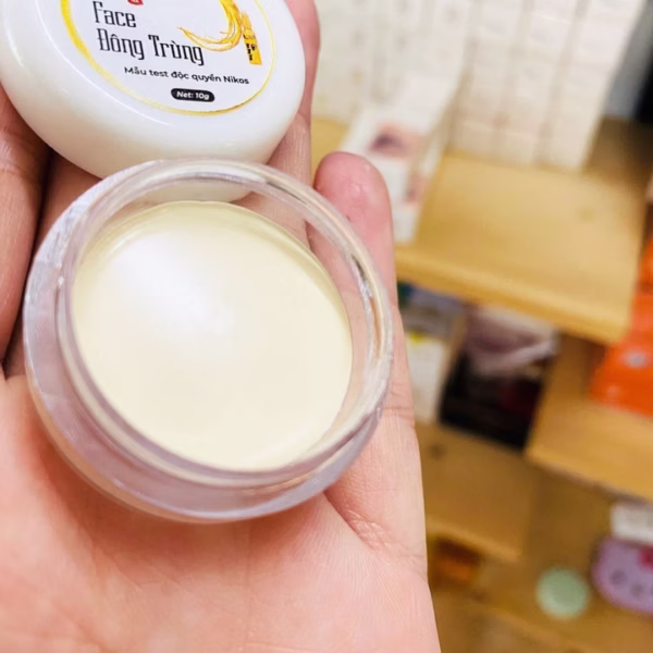 Kem Face Đông Trung Nicos 10Gr , Trắng Da, Thải Độc Chì, Khôi Phục Da Hư Tổn - Gdn