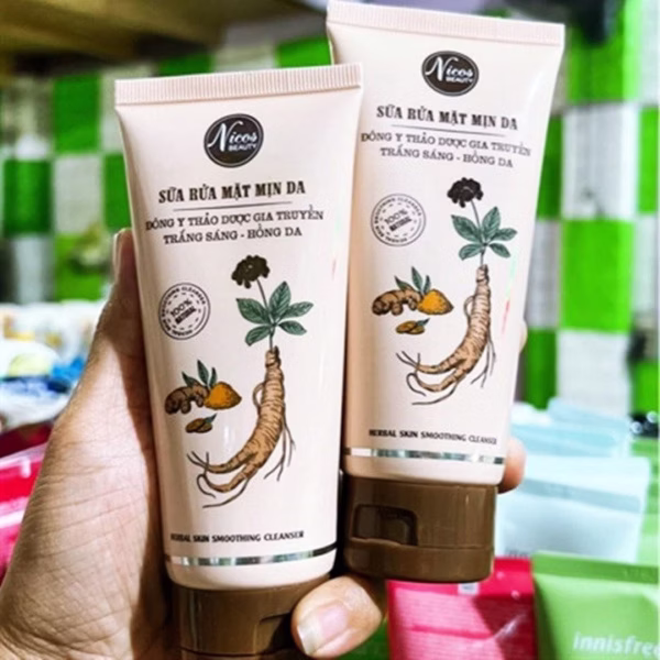Sữa Rửa Mặt Đông Y Lớn 80G Nicos - Gdn