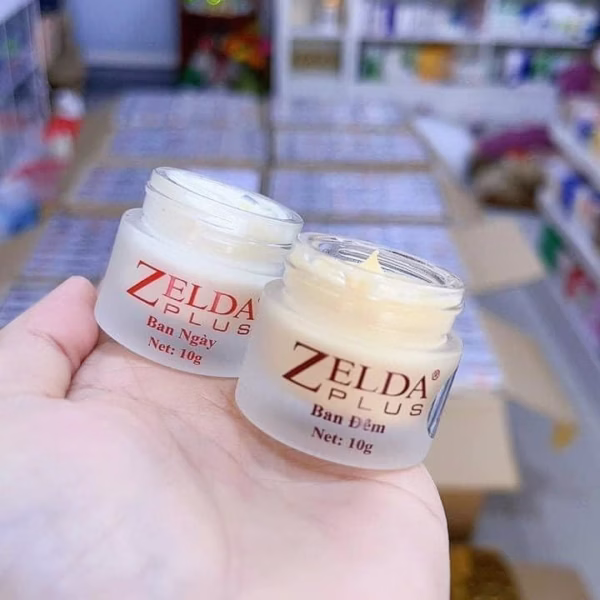 Combo Face Ngày Và Đêm Zelda 10Gr Mờ Nám Trắng Da - Gdn