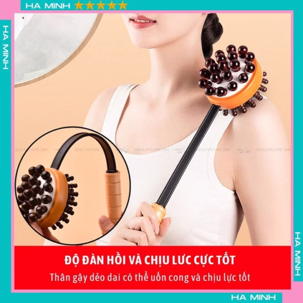 Cây Massage Đầu, Gãi Lưng, Đấm Bóp