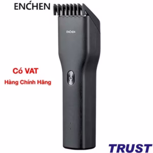 Tông Đơ Cắt Tóc Enchen Boost (Màu Đen) Pin Sạc Tiện Lợi Chính Hãng Hàng Nguyên Seal