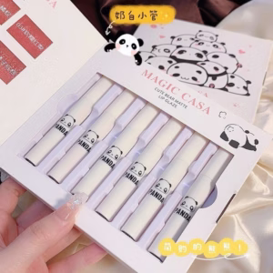 Set 6 Son Kem Lì Herogange Gấu Vịt Heo Siêu Xinh - Gdn