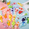 Quạt Mini Cầm Tay, Quạt Bóp Tay 2 Cánh Quạt Hình Thú Kute - Ảnh 2