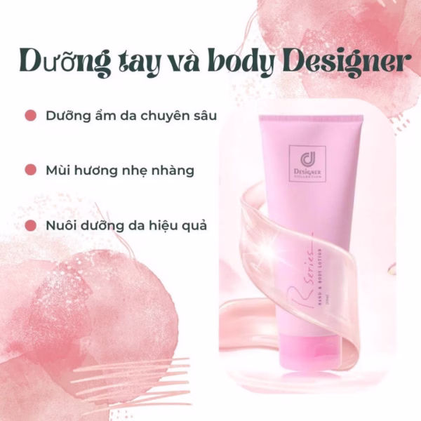 Dưỡng Thể Hương Nước Hoa Designer Collection R-Series Hand Anhd Body Lotion -Gdn