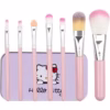 Bộ Cọ Trang Điểm 7 Món Nhỏ Xinh Màu Hồng Kèm Hộp Đựng Hello Kitty - Ảnh 8