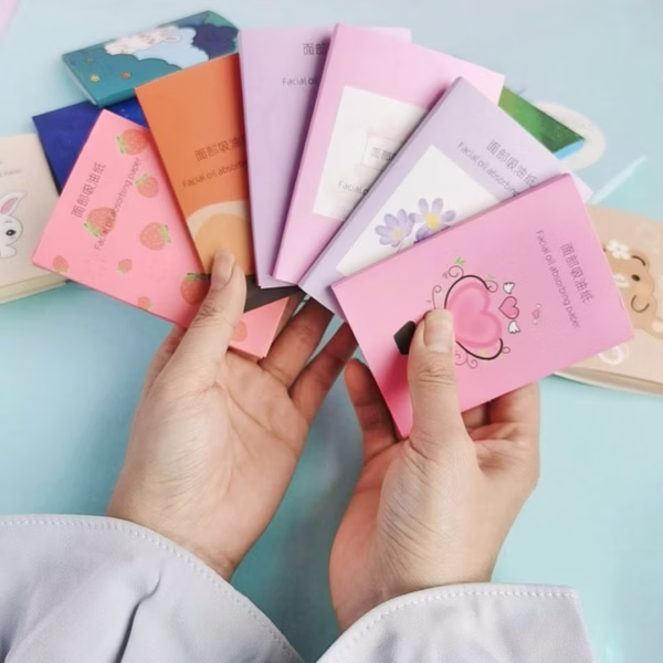 Giấy Thấm Dầu Da Mặt Gói 50 Tờ