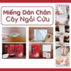 Combo 5 Hộp (50) Miếng Dán Chân Ngải Cứu Thải Độc - Su - Ảnh 4
