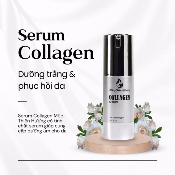 Serum Collagen Chống Lão Hóa, Căng Bóng Da - Mộc Thiên Hương