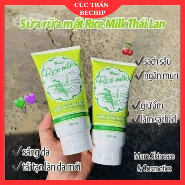 Sữa Rửa Mặt Gạo Civic Rice Milk Chính Hãng Thái Lan 180Ml Ctb09 - Bechip