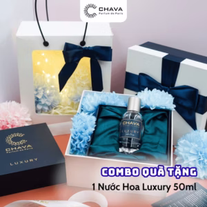 [Combo Quà Tặng] 1 Nước Hoa Luxury 50Ml (Nam/Nữ/Unisex) - Chava