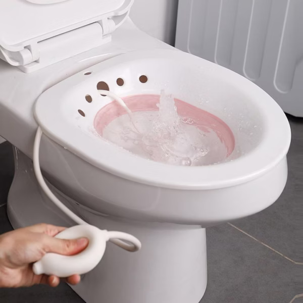 Chậu Xông Rửa Vùng Kín Sau Sinh Gấp Gọn Kèm Vòi Xịt Rửa 56043 - Lady'S Passion