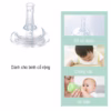 Ống Hút Chống Sặc Thay Thế Cho Bình Cổ Rộng Cho Bé Tập Uống Nước 70452 - Lady'S Passion - Ảnh 4