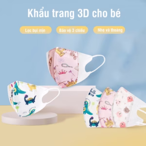 Túi 10 Khẩu Trang Y Tế Kháng Khuẩn Cho Bé 0-3 Tuổi 55584 - Lady'S Passion