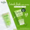 Sữa Rửa Mặt Simple 150Ml Lành Tính Dịu Nhẹ Cho Da Nhạy Cảm/Da Dầu Mụn - Gdn - Ảnh 4
