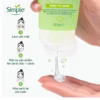 Sữa Rửa Mặt Simple 150Ml Lành Tính Dịu Nhẹ Cho Da Nhạy Cảm/Da Dầu Mụn - Gdn - Ảnh 6