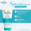 Sữa Rửa Mặt Simple 150Ml Lành Tính Dịu Nhẹ Cho Da Nhạy Cảm/Da Dầu Mụn - Gdn - Ảnh 2