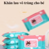 Khăn Ướt Cho Bé Runbeimian 80 Tờ 70261 - Lady'S Passion - Ảnh 2