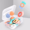 Đồ Chơi Xúc Xắc Gặm Nướu Silicon Baby Rattle 10 Chi Tiết 55360 - Lady'S Passion - Ảnh 8