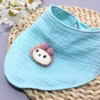Set 3 Yếm Cho Bé Màu Sợi Tre Wooji 4 Lớp 55290 - Lady'S Passion - Ảnh 2