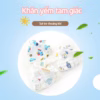 Set 5 Khăn Yếm Sợi Tre Cúc Bấm Wooji 00816 - Lady'S Passion - Ảnh 3