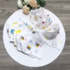 Set 5 Khăn Yếm Sợi Tre Cúc Bấm Wooji 00816 - Lady'S Passion - Ảnh 9