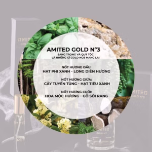 Nước Hoa Amited Gold N°3 -10Ml