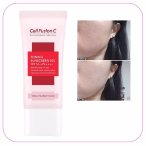 Kem Chống Nắng Nâng Tông Da Hàn Quốc - Cell Fusion C