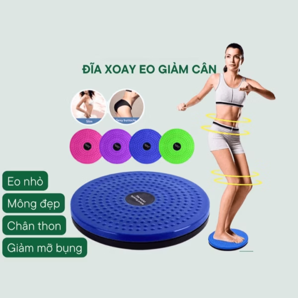 Dụng Cụ Xoay Eo Tròn - Su