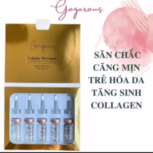 Set 5 Lọ Serum Nhau Thai Cừu Collagen Gorgeous Kt1