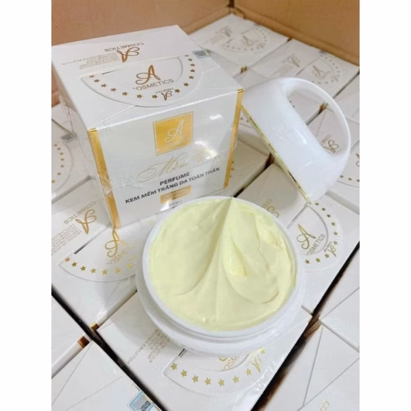 Kem Trắng Da Body Mềm Acosmetics, Dưỡng Trắng Da Body, Hương Nước Hoa 150G - Su