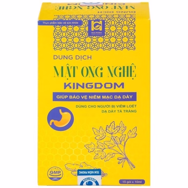 Dung Dịch Mật Ong Nghệ Kingdom Bảo Vệ Niêm Mạc Dạ Dày - Hgsg Pharma
