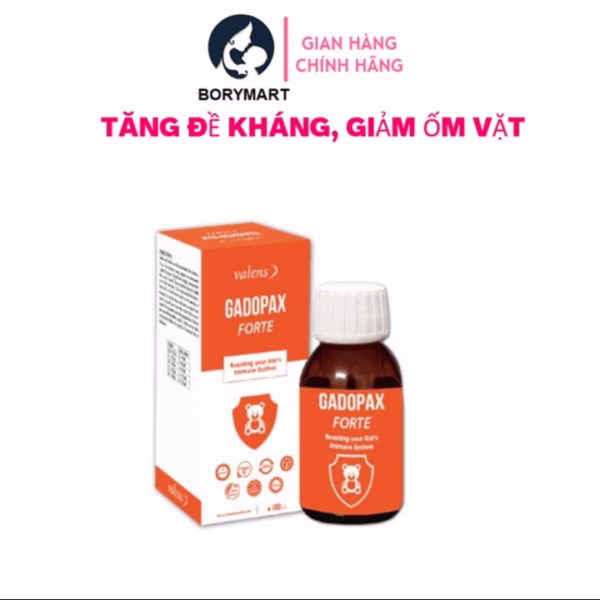 Gadopax Forte Syrup Hỗ Trợ Tăng Sức Đề Kháng Cho Cơ Thể