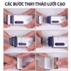 Máy Cạo Râu Yandou Scw 301U Có Sạc Pin - Ảnh 7