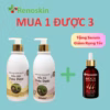 Combo Gội Xả Dưỡng Sinh Tặng Serum Giảm Rụng Tóc Inoca Renoskin - Ảnh 2