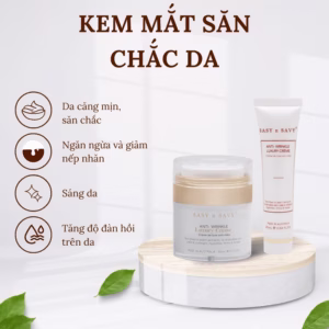 Kem Dưỡng Ngăn Ngừa Nếp Nhăn Thuần Chay Hữu Cơ Sasy N Savy Anti-Wrinkle Luxury Crème - Sasy N Savy