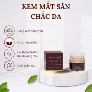 Kem Mắt Săn Chắc Da Thuần Chay Hữu Cơ Mineral Enriched Firming Eye Cream 15Ml - Sasy N Savy