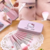 Bộ Cọ Trang Điểm 7 Món Nhỏ Xinh Hello Kitty - Ảnh 2