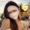 Khẩu Trang Vải Thun Lạnh Kín Mặt Chống Tia Uv. Chống Nắng Upf 50+ -- Shop Mẹ Bống - Ảnh 10