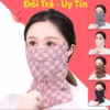 Khẩu Trang Đa Năng Cao Cấp Che Mặt , Che Cổ Chống Nắng, Chống Tia Uv- Shop Mẹ Bống - Ảnh 2