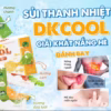 (Vị Chanh) Cốm Sủi Thanh Nhiệt Dkcool Giảm Lỡ Miệng Nhiệt Miệng Mề Đay Mẫn Ngứa (Hộp 10 Gói X 7G) - Dân Khang - Ảnh 8