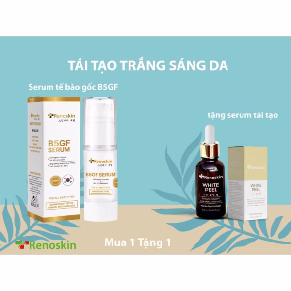 [Mua 1 Tặng 1] Combo Tái Tạo Trắng Sáng Da