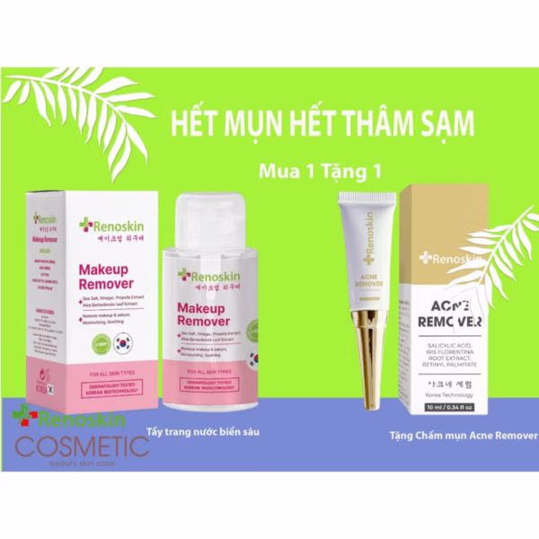 [Mua 1 Tặng 1] Combo Hết Mụn Hết Thâm Sạm