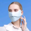 Khẩu Trang Vải Lụa Chống Nắng ,Chống Tia Uv Cho Nam Và Nữ - Shop Mẹ Bống - Ảnh 5