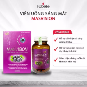 Viên Uống Sáng Mắt Masvision Cải Thiện Thị Giác - Fobelife