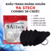Combo 50 Chiếc Khẩu Trang 9A Stech Siêu Chống Nắng Thiết Kế Dày Dặn Kiểu Dáng Rộng Rãi Ôm Trọn Mặt - Gdn - Ảnh 7